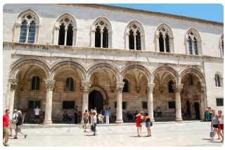 Dubrovnik - Palazzo del Rettore