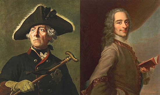 L'incontro tra Federico il Grande e Voltaire: un'amicizia tra genio e potere