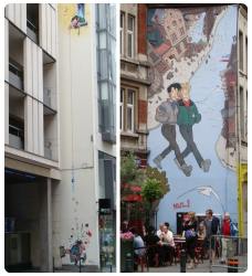 Itinerario fumetti a Bruxelles