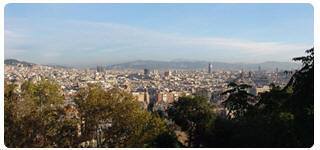 Barcellona vista dal Montjuic
