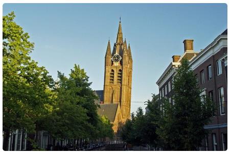 Chiesa Vecchia Oude Kerk di Delft