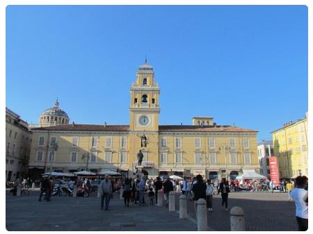 Piazza Garibaldi a Parma