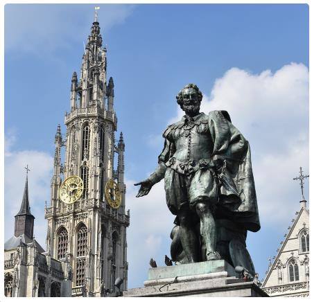 Statua di Rubens ad Anversa