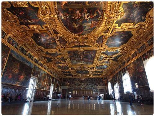 Salone del Gran Consiglio - Palazzo Ducale a Venezia