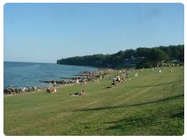 Spiaggia a Aarhus