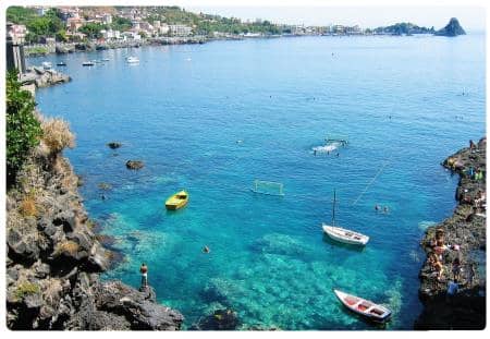 Aci Castello mare
