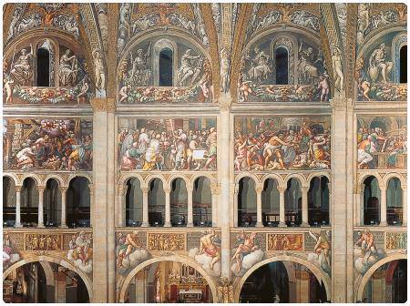 Duomo di Parma - Affresco