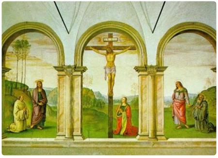 Affresco del Perugino - Santa Maria Maddalena dei Pazzi