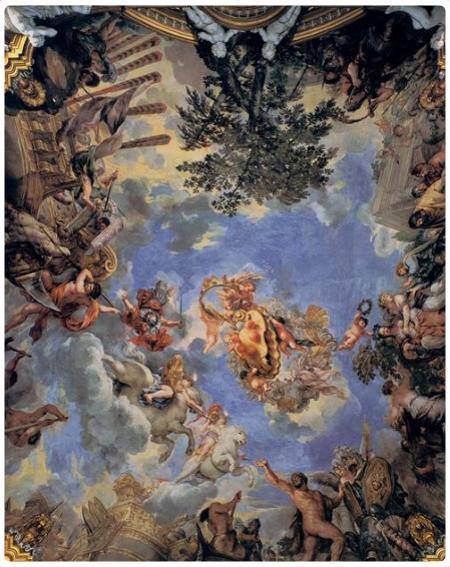 Affresco di Pietro da Cortona - Galleria Palatina