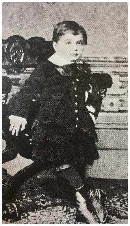 Albert Eistein da bambino