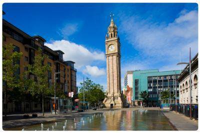 Torre Orologio Albert Memorial di Belfast