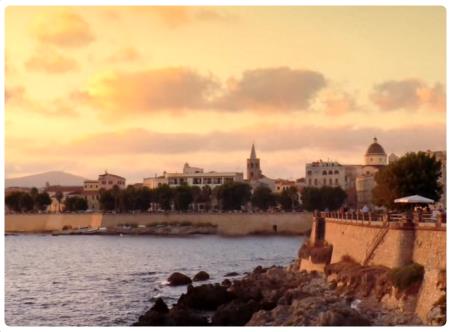 Alghero al tramonto