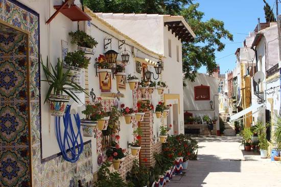 Quanrtiere di Santa Cruz - Alicante Spagna