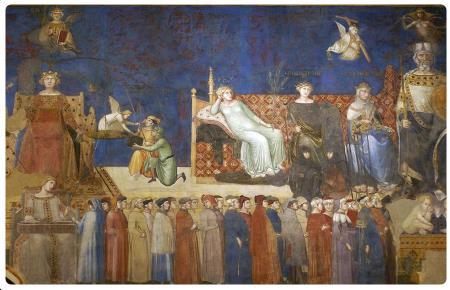 Allegoria del Buon Governo - Sala della Pace - Siena