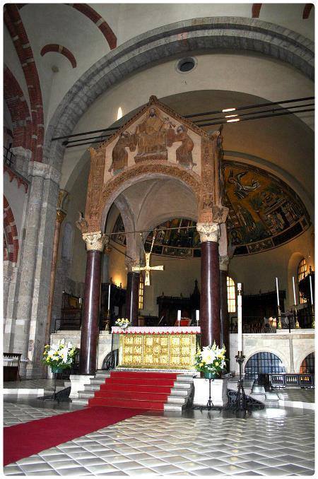 Altare maggiore Basilica di Sant'Ambrogio
