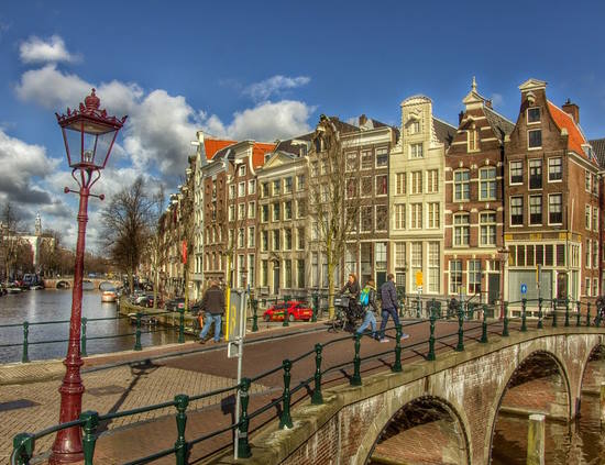 Case tipiche di Amsterdam