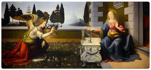 Annunciazione di Leoanardo da Vinci