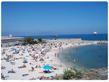 Spiaggia ad Antibes