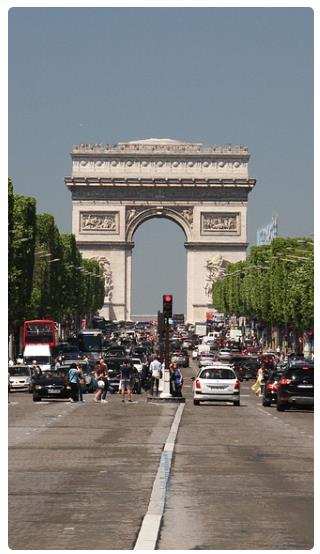 Arco di Trionfo a Parigi