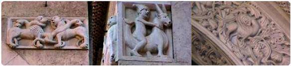 Bestiari arte romanica