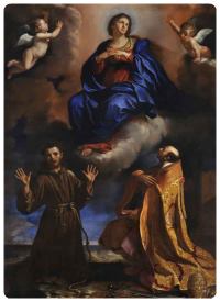 L'Assunta con i santi di Guercino