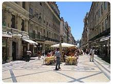 Zona Baixa a Lisbona