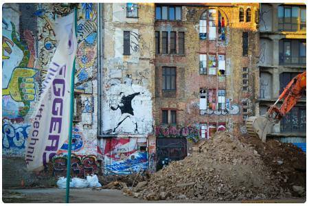 Banksy a Berlino