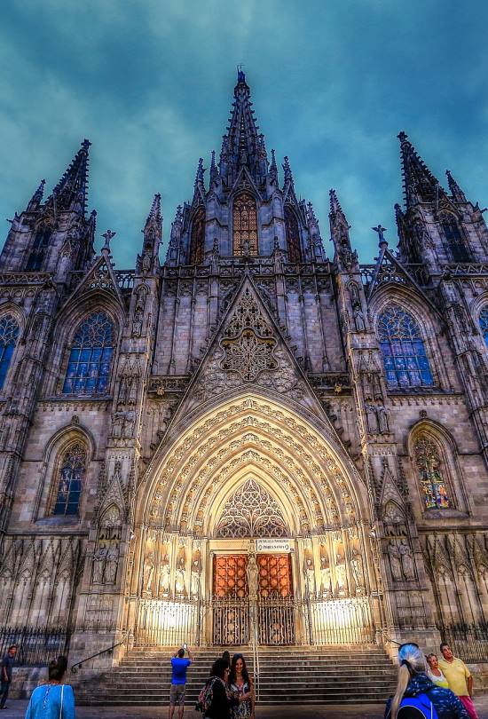 BARRIO GOTICO A BARCELLONA