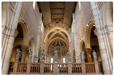 Basilica di San Zeno Maggiore Navata Centrale