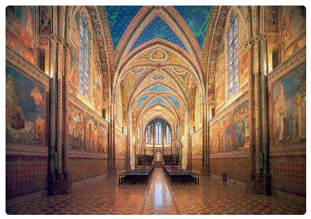 Basilica di San Francesco ad Assisi - Interno