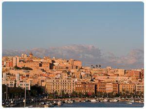 Cagliari vista dal mare