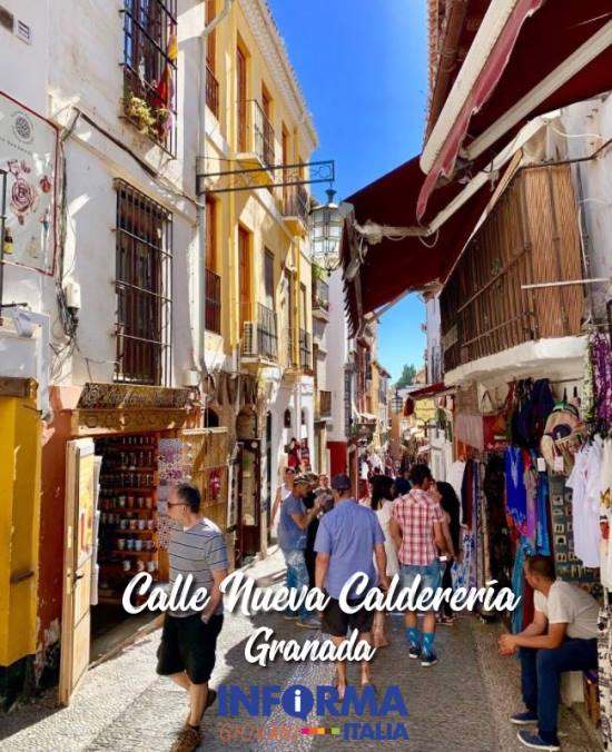 Calle Nueva Calderería - Granada