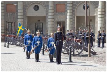 Cambio della guardia a Stoccolma