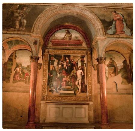 Cappella Bentivoglio - Basilica di San San Giacomo Maggiore a Bologna