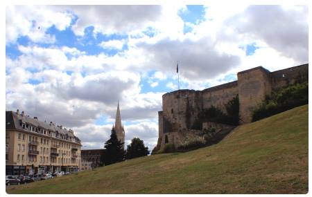 Castello dei duchi di Normandia a Caen