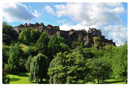 Storia del castello Edimburgo