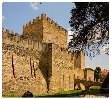 Castello di São Jorge - Esterno