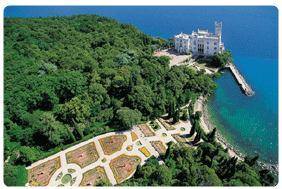 Castello di Miramare a Trieste 