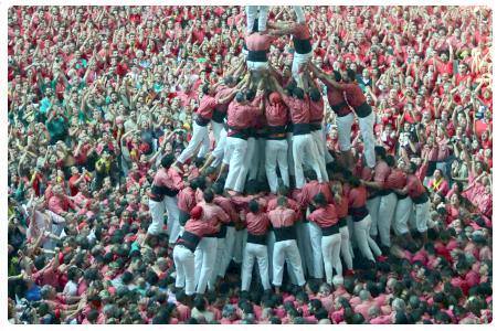 Castells - Le torri umane di Barcellona e della Catalogna