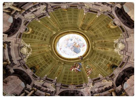 Chiesa di Santa Caterina a Lucca - Affresco della Cupola