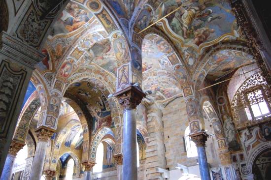 Chiesa della Martorana - Affreschi
