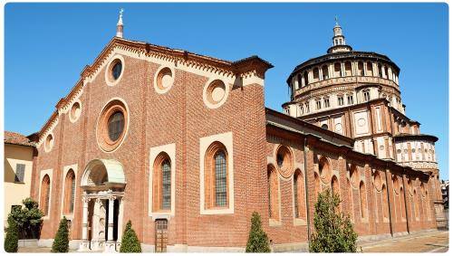 Chiesa di Santa Maria delle Grazie dove si trova l'Ultima Cena - Leonardo da Vinci 