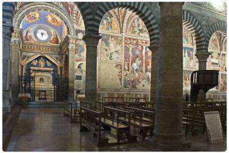 Cappella di Santa Fina - Collegiata San Gimignano esterno