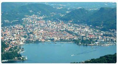 Panorama di Como