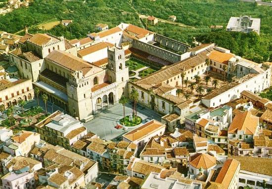 Cattedrale di Monreale - Complesso della cattedrale dall'alto