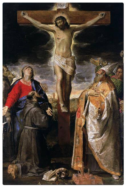 Crocifissione e santi - 1583 - Annibale Carracci