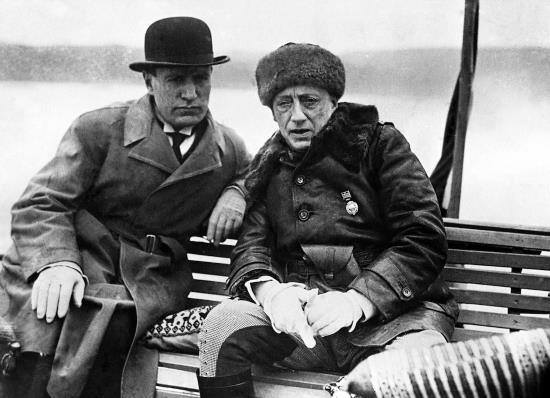 D'Annunzio e Mussolini