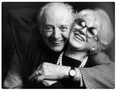 Dario Fo con Franca Rame