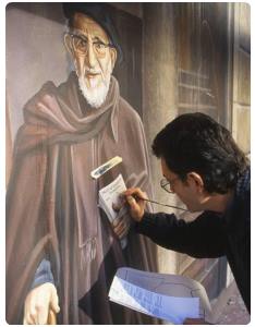Disegno murales Lione
