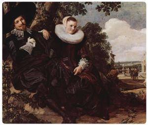 Doppio ritratto di una coppia - Frans Hals